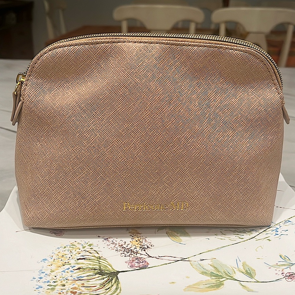 Perricone MD Taupe Cosmetic Bag